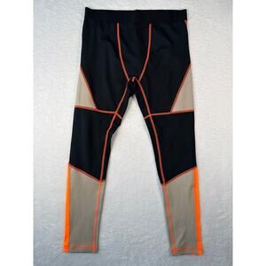 asos 4505 Contrast Leggings Womens Size Large Colorblock Base Layer